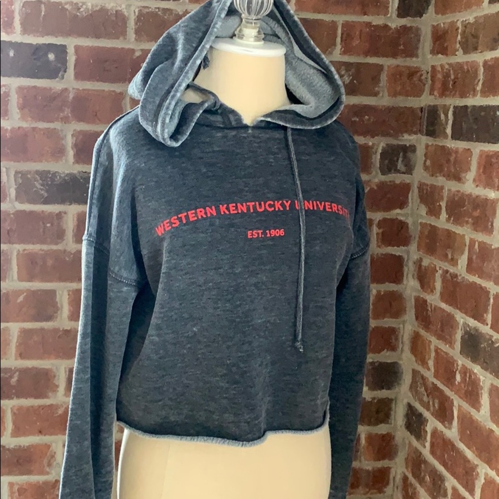 Cropped WKU sweatshirt